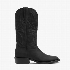 Thursday Boots Desperado Western Csizma Férfi Fekete | YIY7186YX