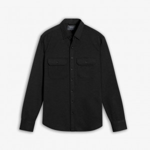 Thursday Boots Everyday Button-Down Ingek Férfi Fekete | ETH8975DF