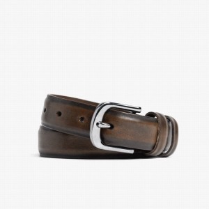 Thursday Boots Refined Leather Öv Férfi Fekete Kávé | AQR368RR