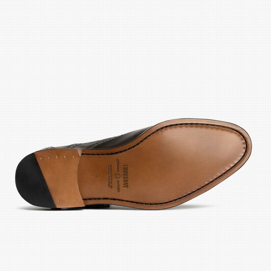 Thursday Boots Aviator Elegáns Cipő Férfi Csokoládé | EQF4810FP
