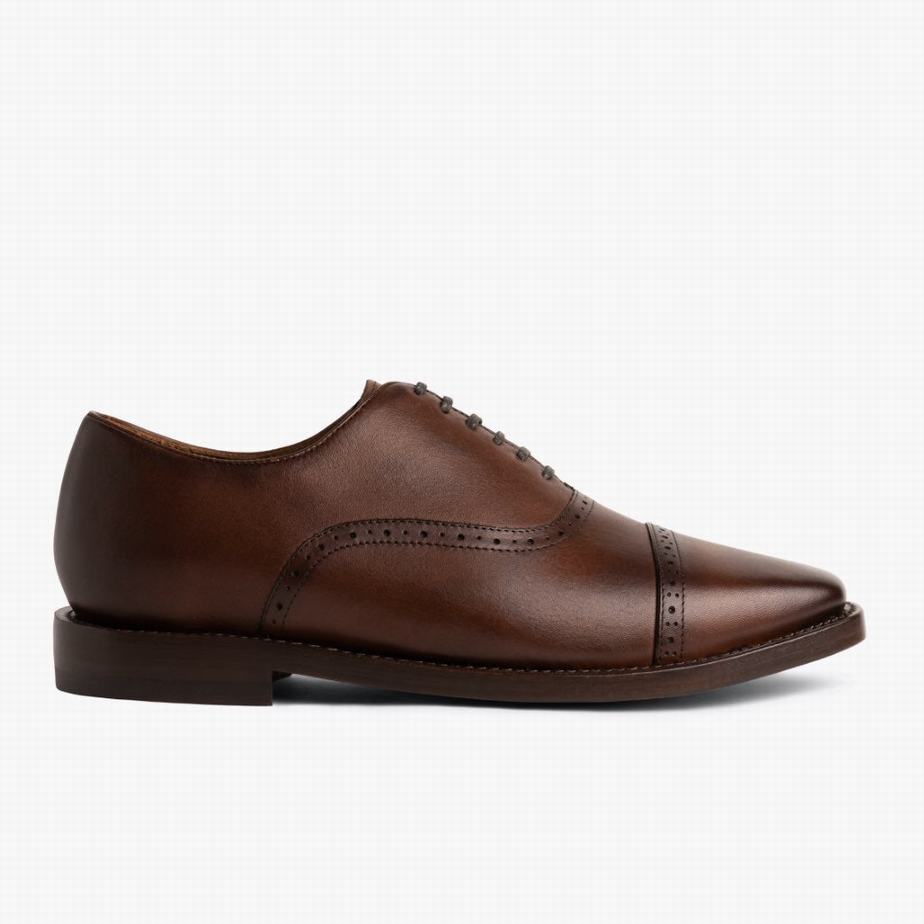 Thursday Boots Broadway Elegáns Cipő Férfi Kávé | RWB9373PC
