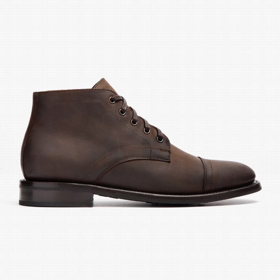 Thursday Boots Cadet Fűzős Csizma Férfi Barna | EOZ4180JA