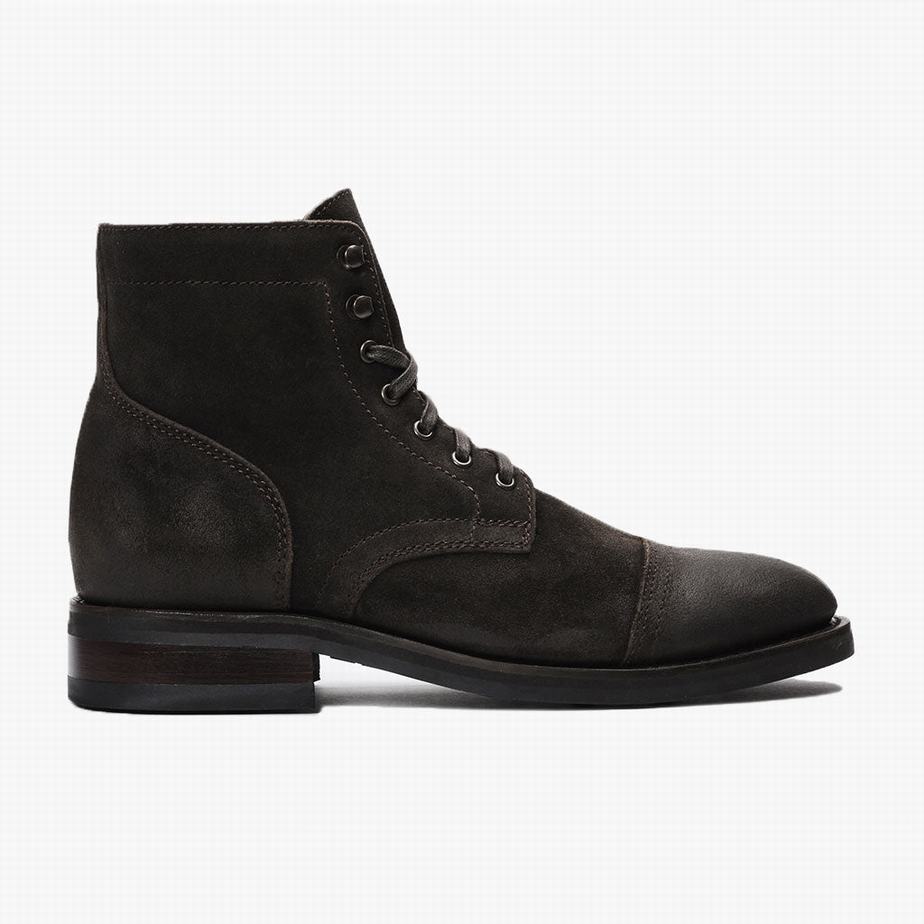 Thursday Boots Captain Fűzős Csizma Férfi Sötétolivazöld | KDD8394FU