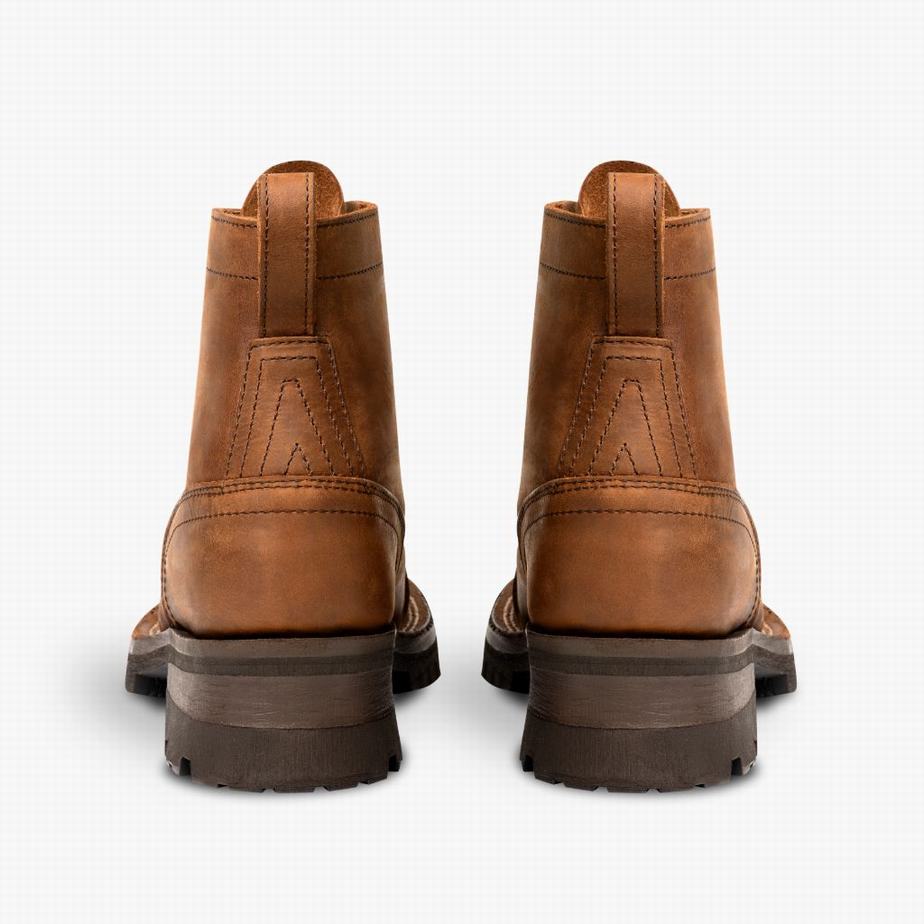 Thursday Boots Challenger Fűzős Csizma Férfi Barna | HZZ5820NA