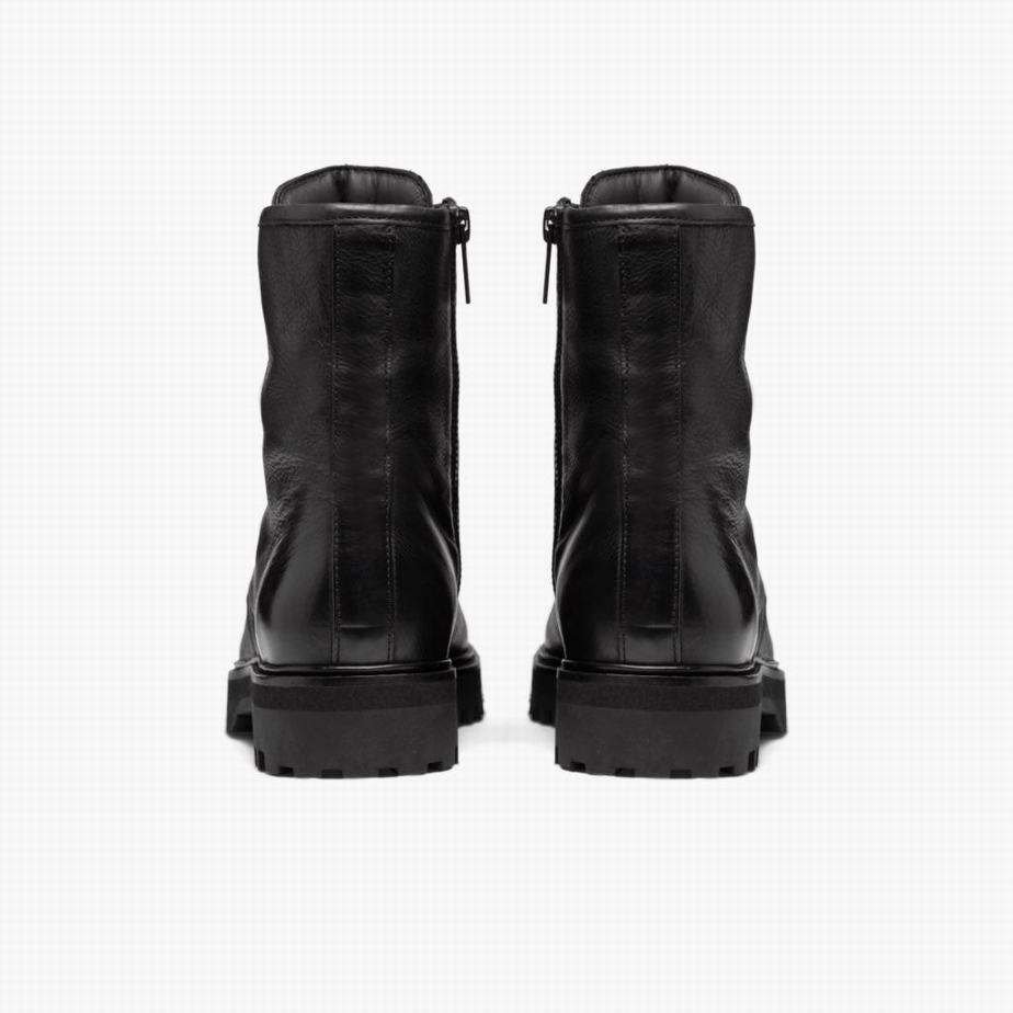 Thursday Boots Combat Fűzős Csizma Női Fekete | LRI2067GH