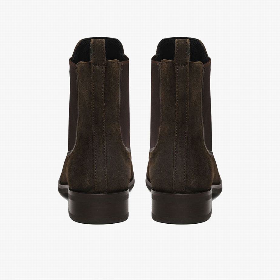 Thursday Boots Duchess Chelsea Csizma Női Sötétolivazöld | OBU9991OR