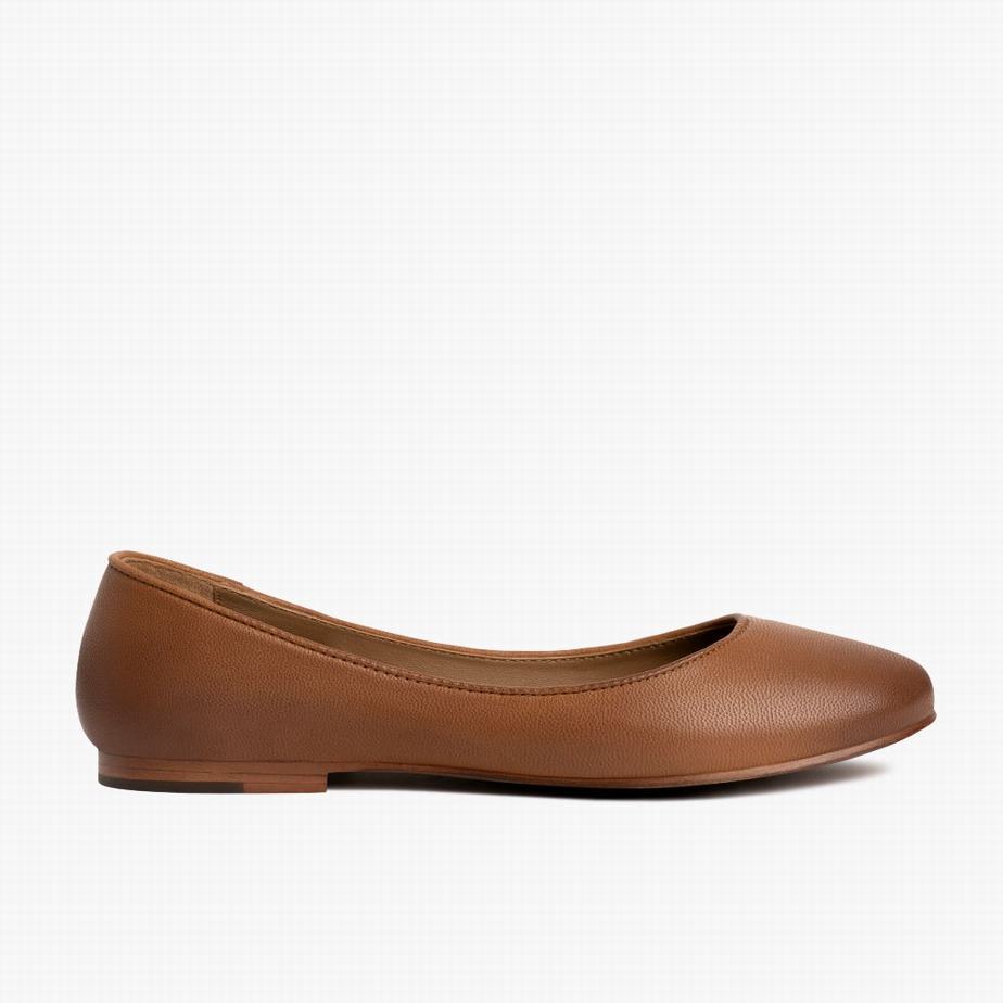 Thursday Boots Feliz Balettcipő Női Toffee | CWZ1088RU