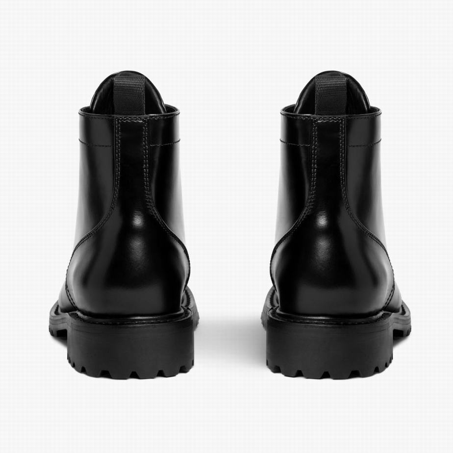 Thursday Boots Hero Fűzős Csizma Férfi Fekete | XNX6668EL