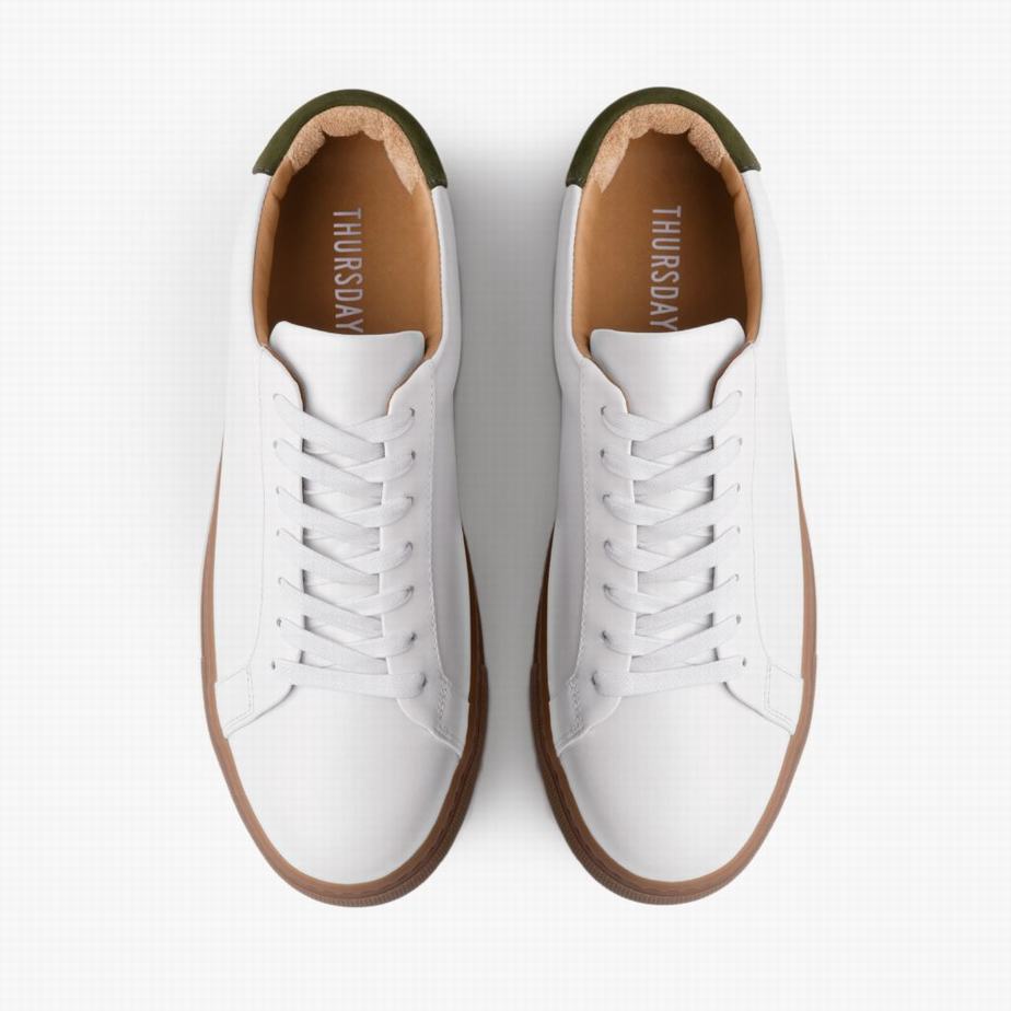 Thursday Boots Legacy Rövidszárú Tornacipő Női Fehér Zöld | DFZ2299CT