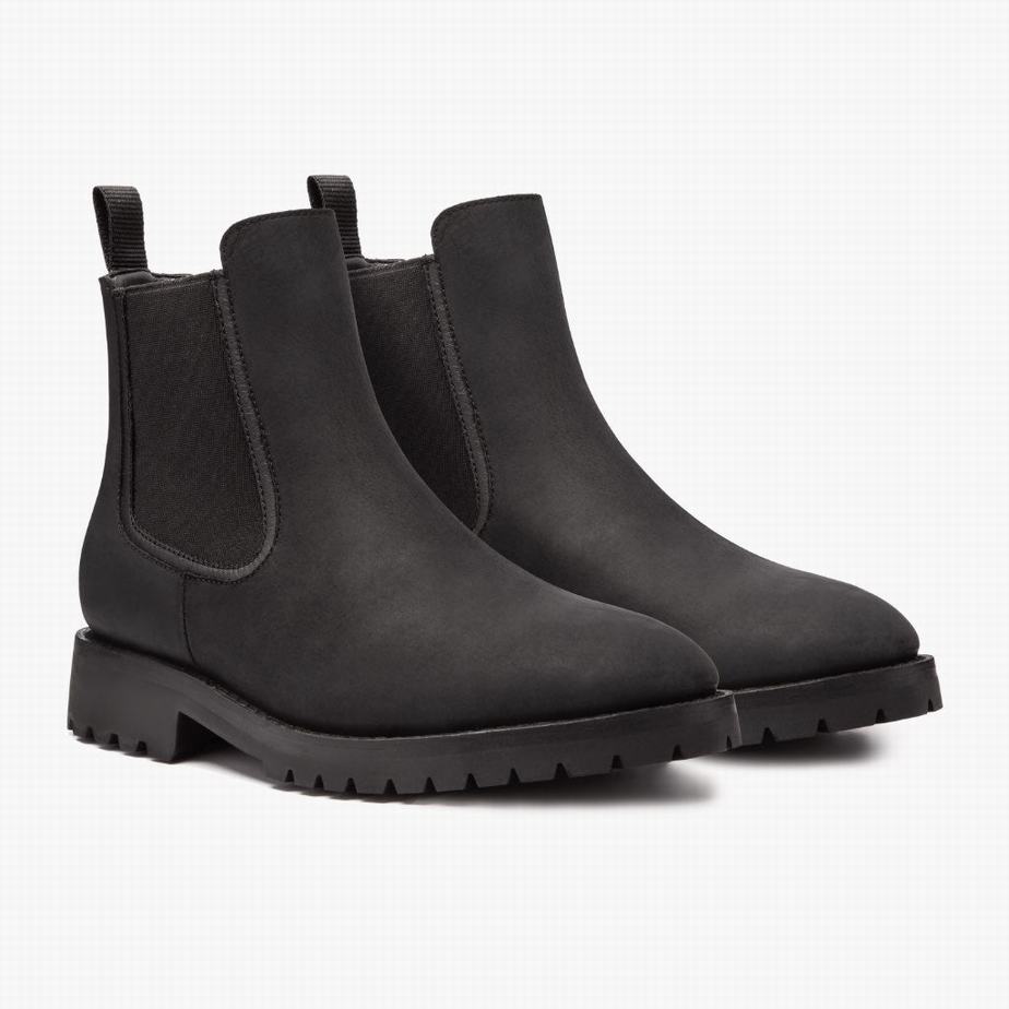 Thursday Boots Legend Chelsea Csizma Férfi Fekete | QEQ4293VY