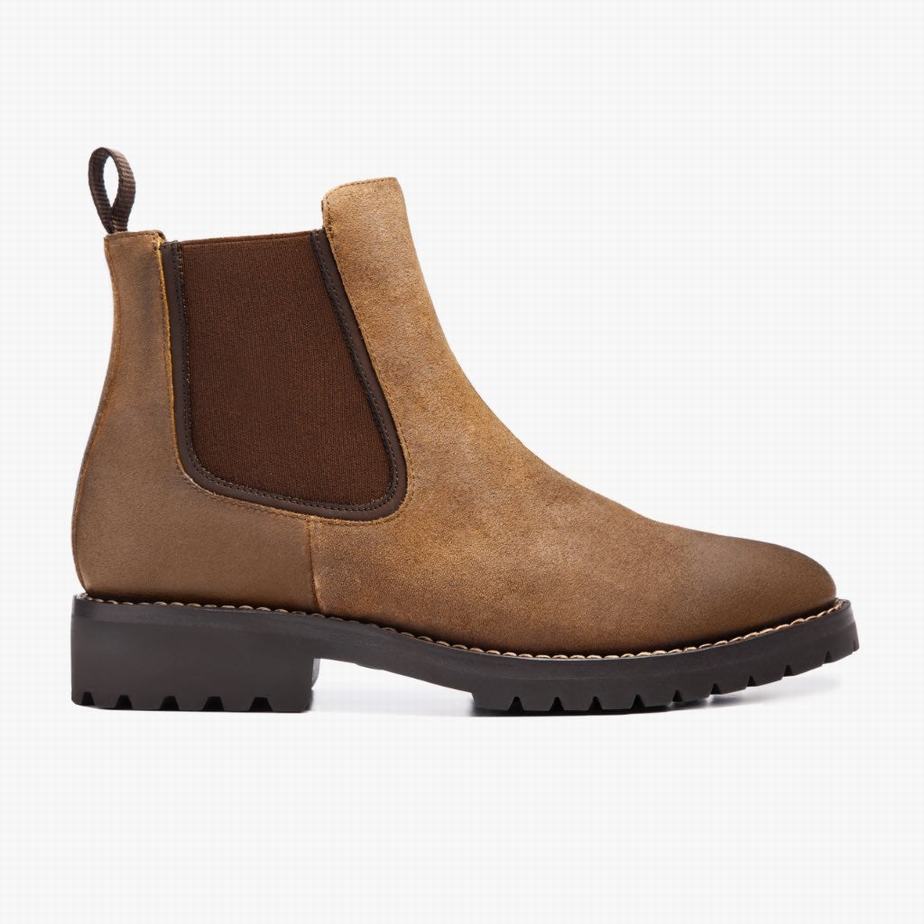 Thursday Boots Legend Chelsea Csizma Férfi Safari | XBU4639EG