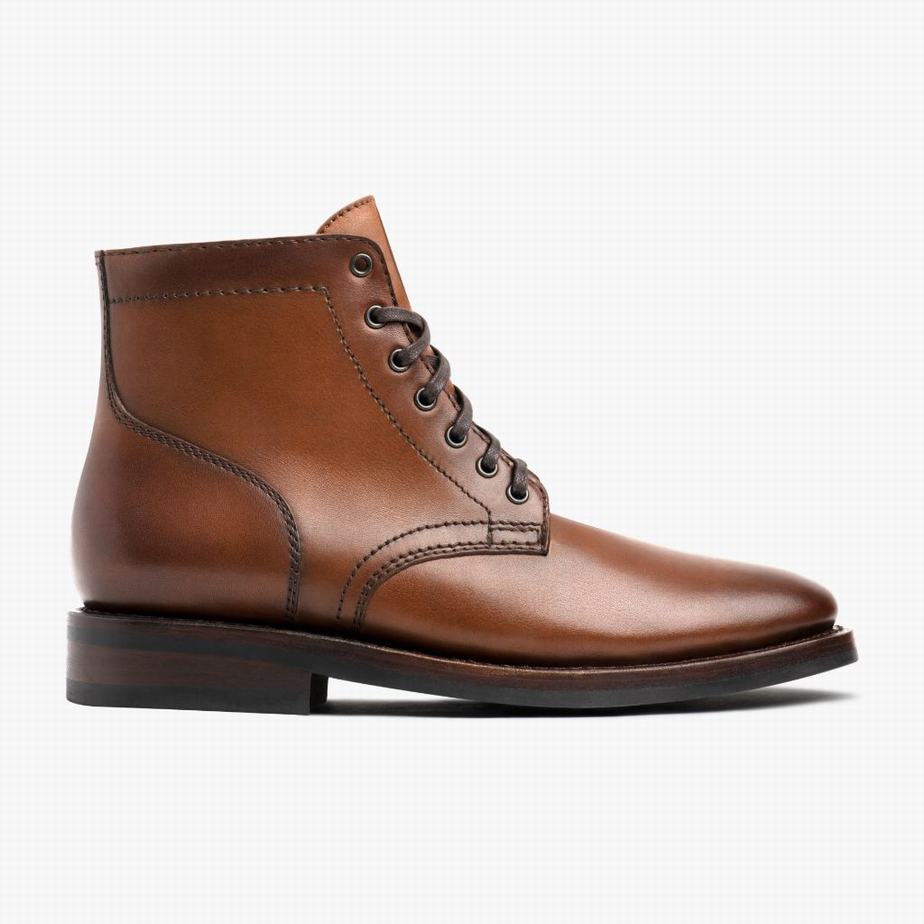 Thursday Boots President Fűzős Csizma Férfi Brandy | DHJ7852MF