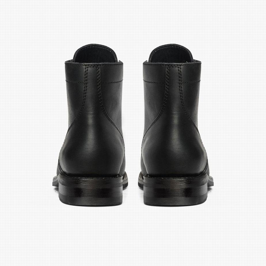 Thursday Boots President Fűzős Csizma Férfi Fekete | EXM8220VZ