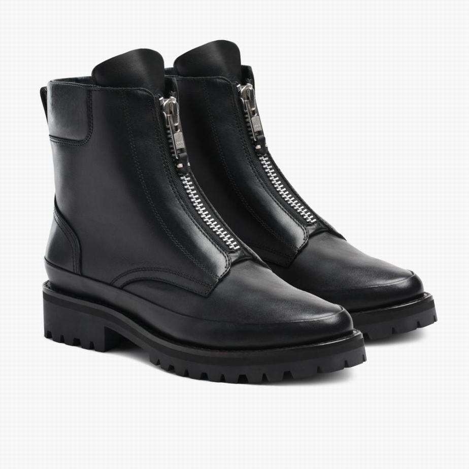 Thursday Boots Ryder Platform Csizma Női Fekete | KAD2245JF